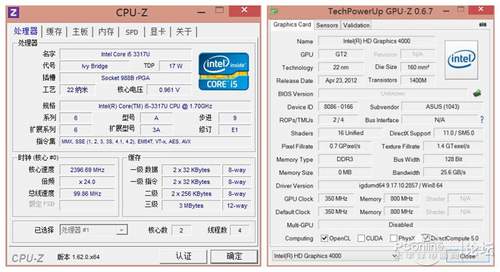 华硕TAICHI 21(i7 3537U/4GB/256GB)