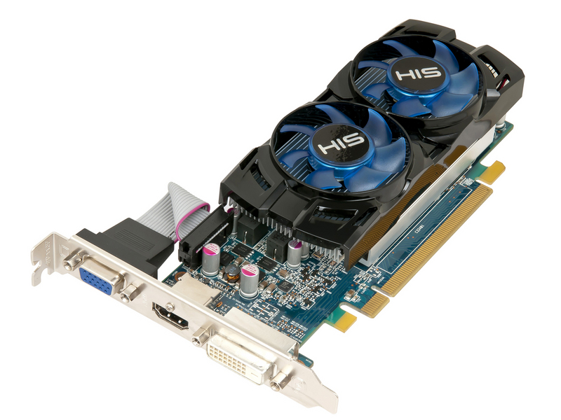 盈通HIS 7750 iCooler 1GB GDDR5 PCI-E DVI/HDMI/VGA