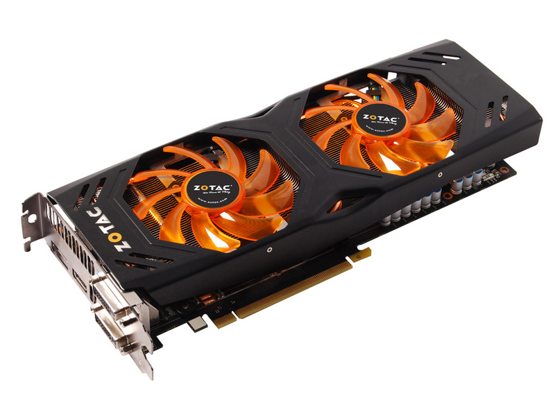 索泰GTX770-2GD5极速版HA45度正面