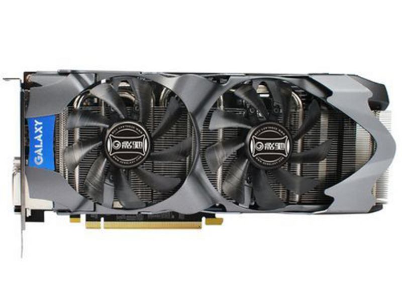 影驰GTX760四星黑将正面