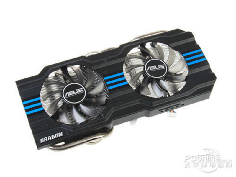 华硕龙骑士Dragon GTX760-DC2T-2GD5正面