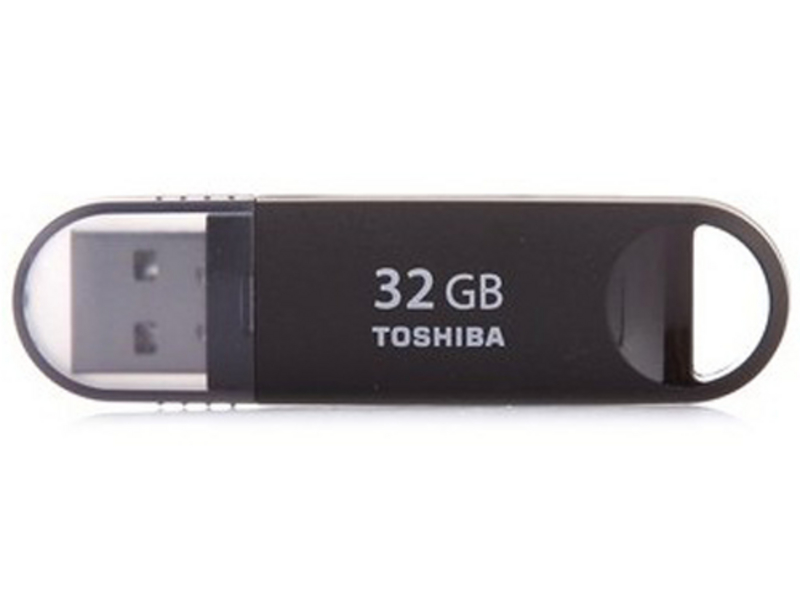 东芝Suzaku USB3.0 32G黑 正面