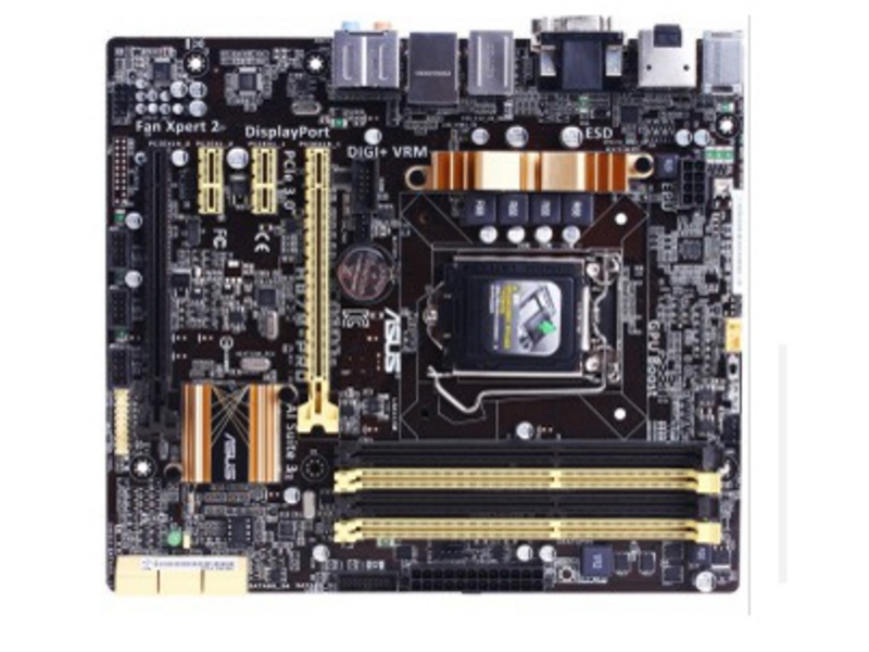 捷希实体店 华硕 h87m-pro