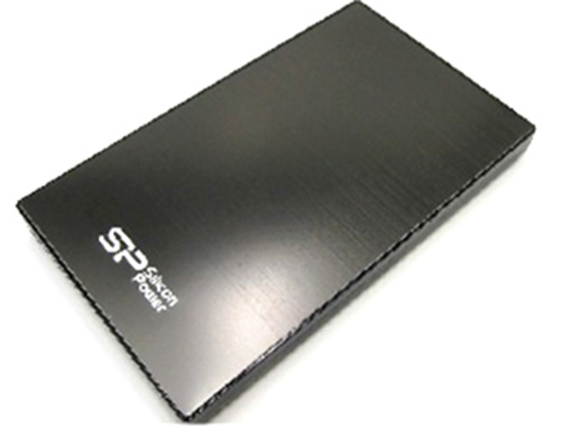 广颖电通Diamond D05 usb3.0高速金属2.5寸移动硬盘 500G 正面