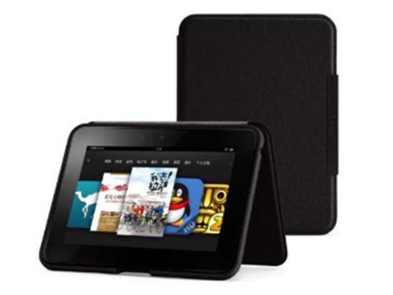 亚马逊Kindle Fire HD 立式真皮保护套 图片