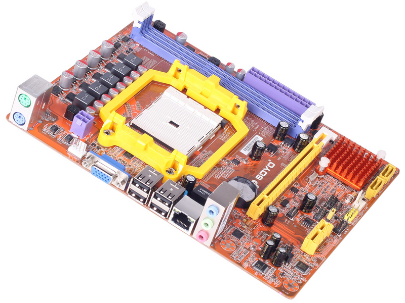 梅捷SY-F2A55M-RL V2.045度正面