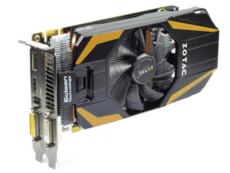 索泰GTX650Ti BOOST-1GD5 雷霆版 PA 正面