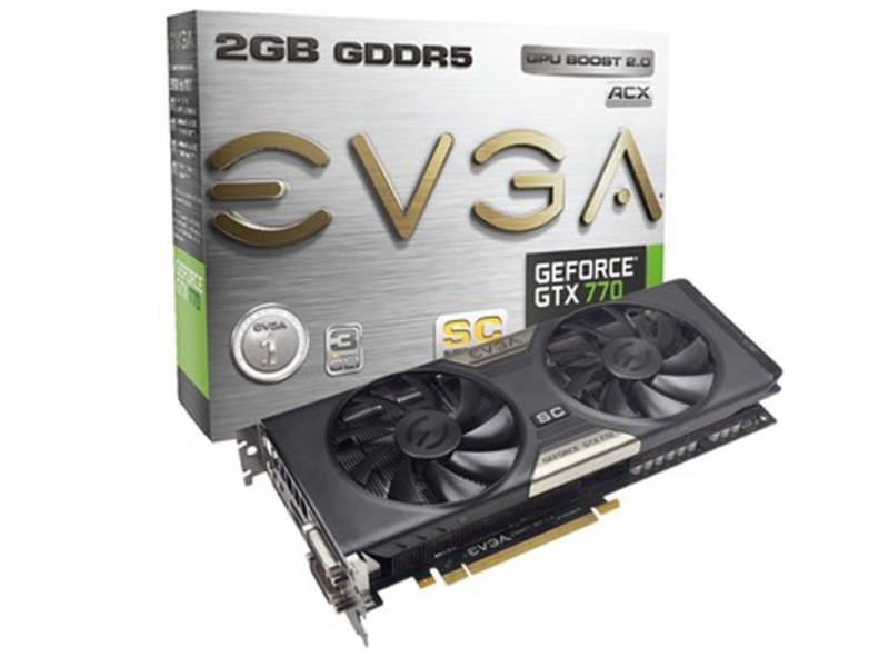 EVGA（EVGA） GTX 770 2GB Dual SC w/ EVGA ACX Cooler