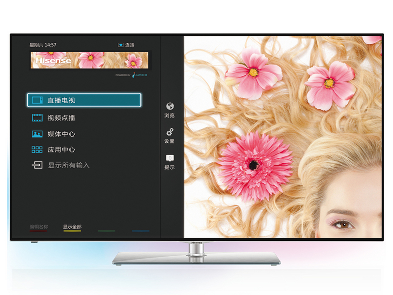 海信LED50K680X3DU 前视