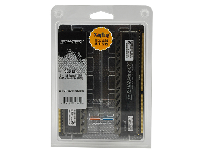 CrucialӢDDR3 1866 8G(BLT2KIT4G3D1869DT2TXOB)ͼ