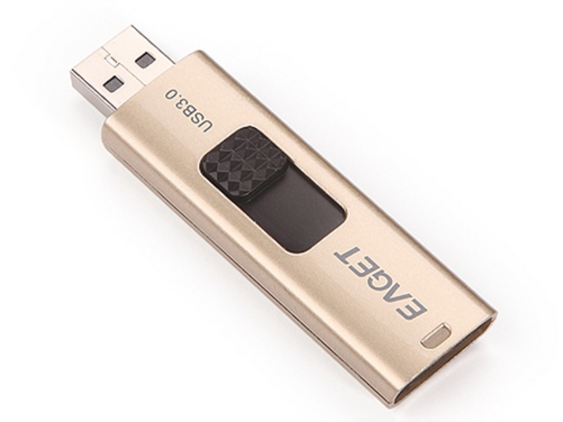 忆捷F60(USB3.0土豪金)8G 正面