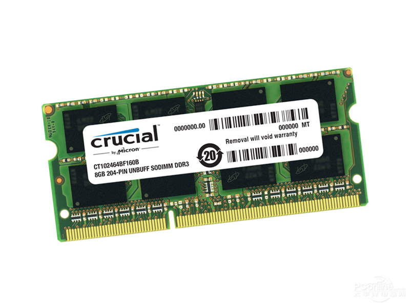 CrucialӢ DDR3 8GB 1600 ʼǱڴ PC3-12800ͼ