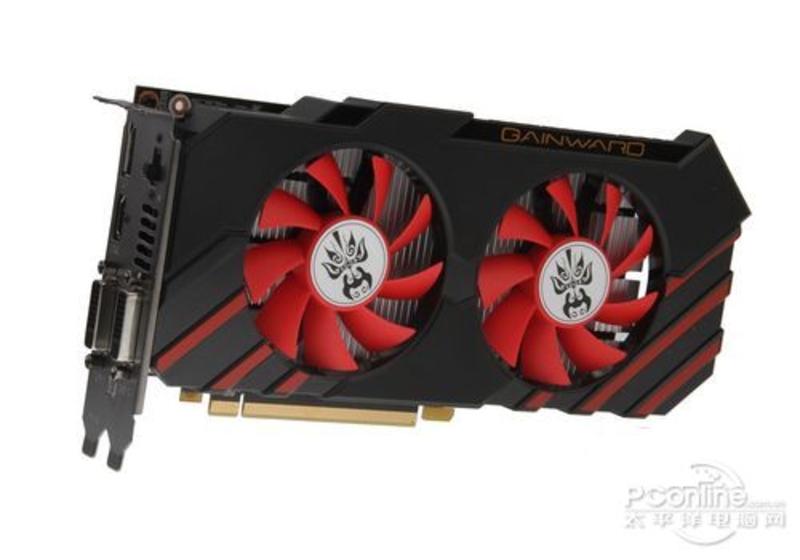 耕升GTX750Ti关羽版 正面