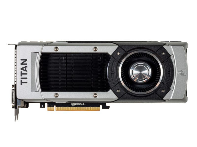 索泰GTX TITAN BLACK 极速版 HA      正面