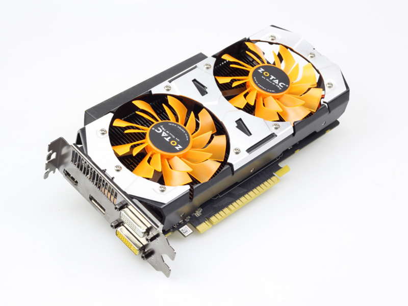 索泰GTX750-2GD5毁灭者HA 正面