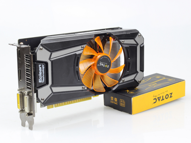 索泰GTX750Ti-1GD5雷霆版PA正面