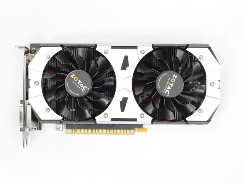 索泰GTX750-1GD5毁灭者HA 正面