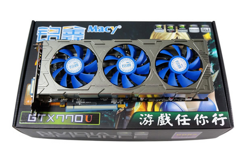 铭鑫视界风GTX770-2GBD5中国玩家版