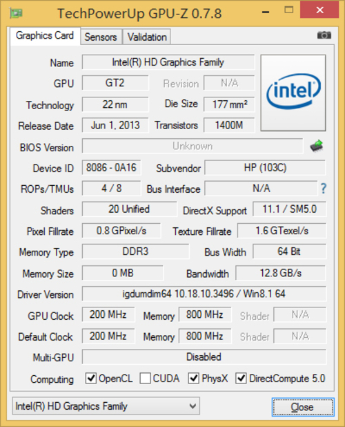 惠普Envy 14-U001TX(J6M87PA)