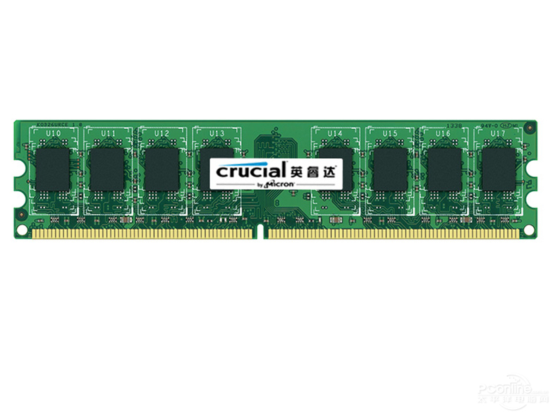 CrucialӢDDR2 2GB 1066 ̨ʽڴ PC2-8500ͼ