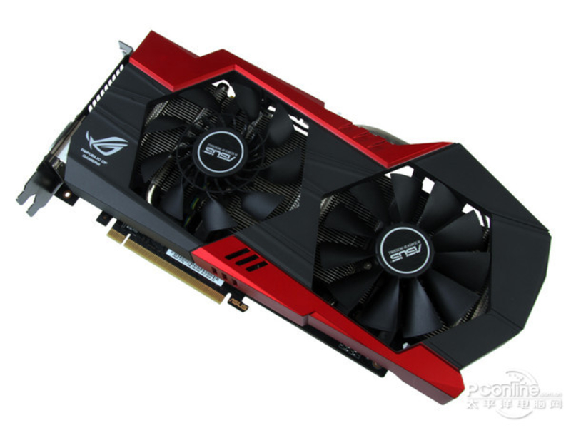 华硕GTX760玩家国度Striker 正面