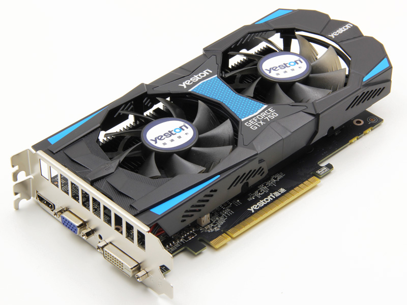 盈通GTX750-1024GD5 TC极速版