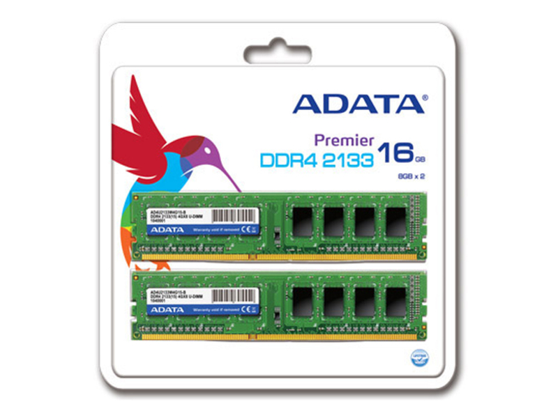 威刚Premier Series 16GB DDR4 2133 288 Pin 主图