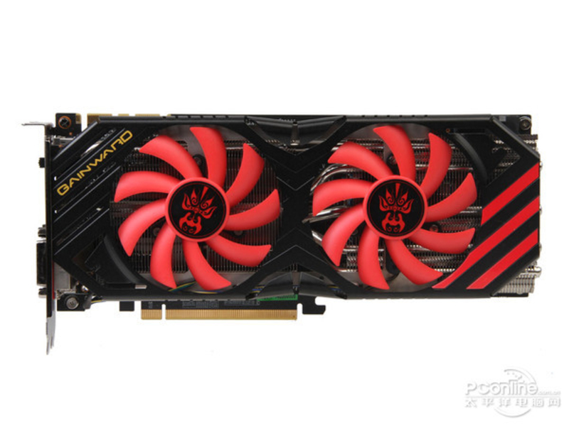 耕升GTX970 赵云版 正面