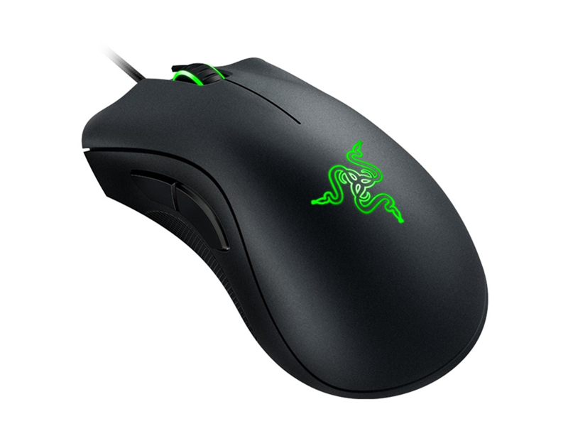 Razer DeathAdder Chroma 炼狱蝰蛇幻彩版后侧