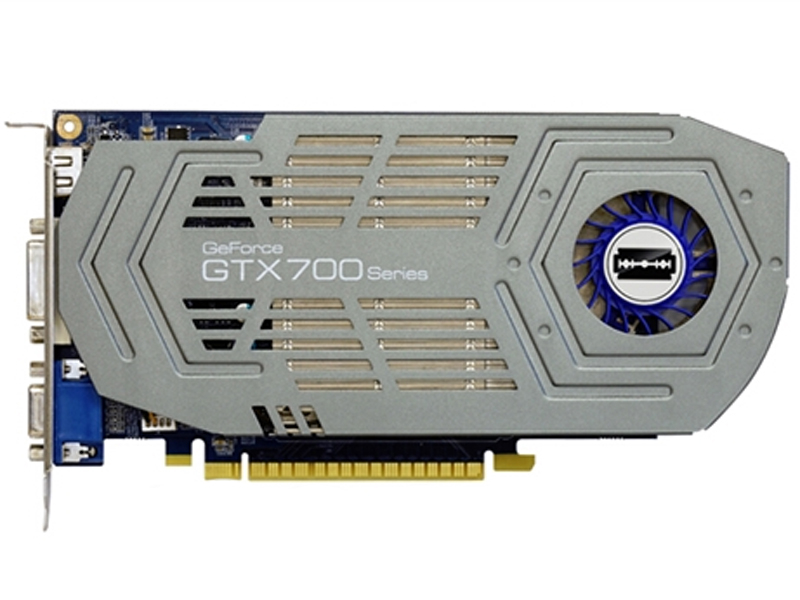 影驰GeForce GTX 750 Ti Razor正面