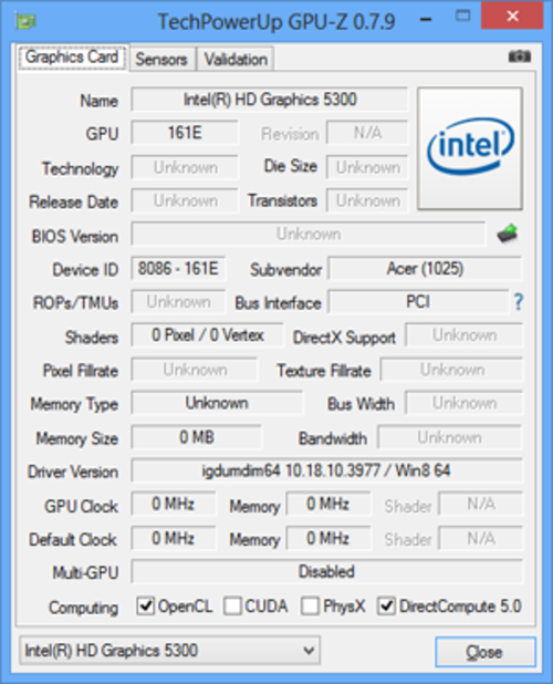 宏碁Switch 12(SW5-271-652C)