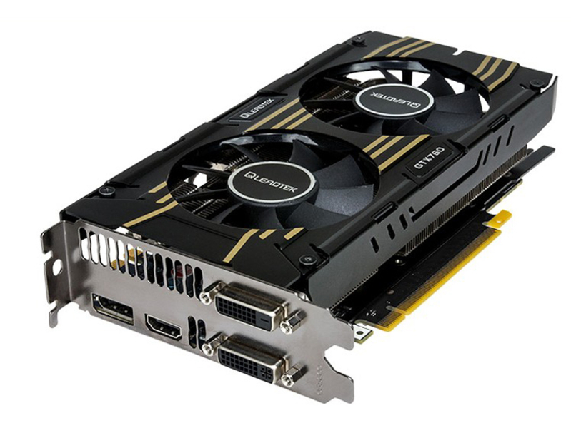 丽台GTX760 OC-4G45度正面