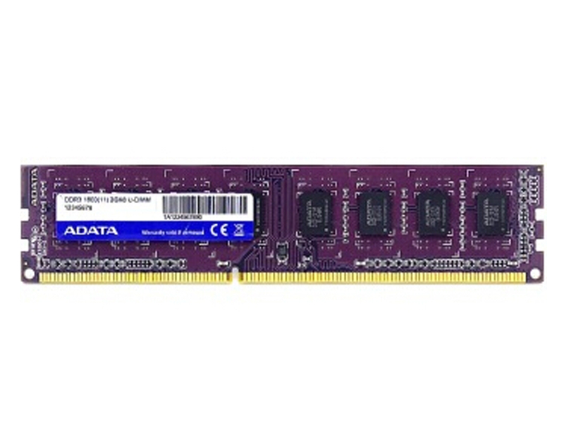 威刚万紫千红DDR3 1600 2G 主图
