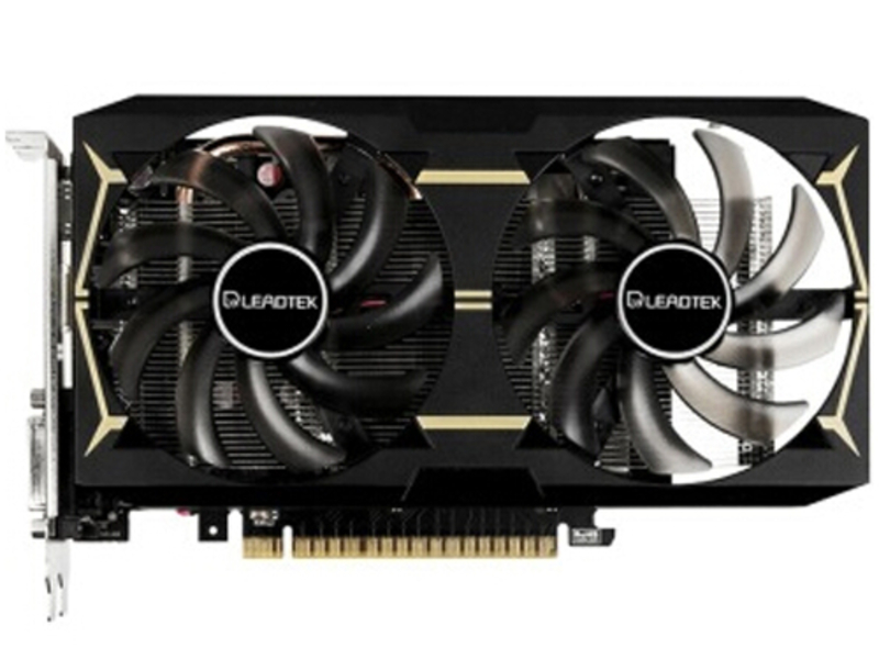 丽台GTX750 1G双扇 正面