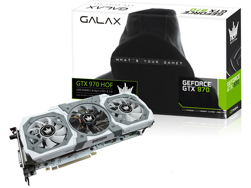 影驰GeForce GTX970 HOF