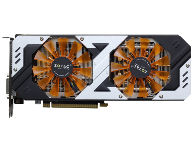 索泰GTX970-4GD5毁灭者HA正面