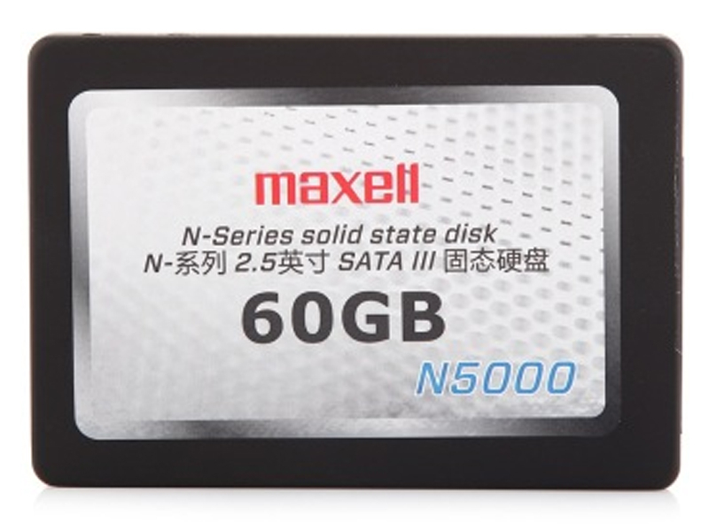 麦克赛尔N5000 7毫米超薄(60GB) 正面