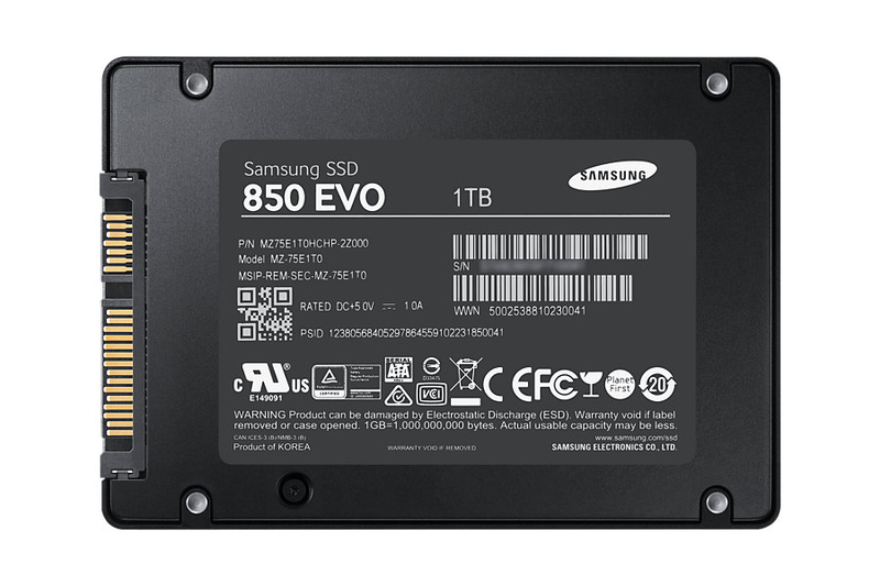 三星850 EVO 1TB