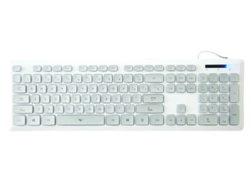 七巧手I5白色超薄键盘 主图
