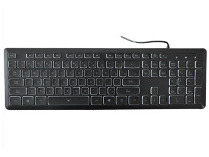 七巧手I5黑色超薄巧克力键盘 黑色+清洁刷 主图