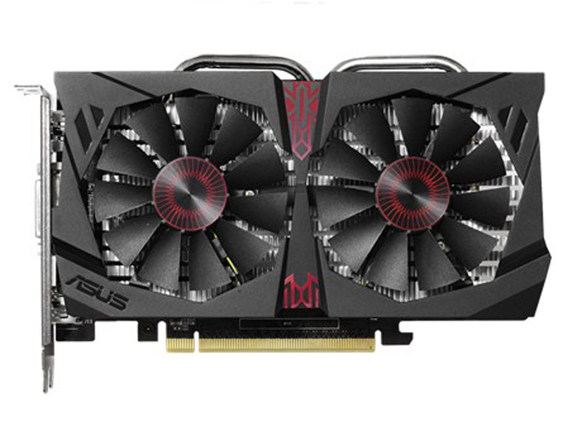 华硕STRIX GTX 750 Ti 正面