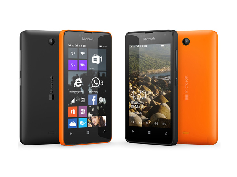 微软Lumia 430 效果图