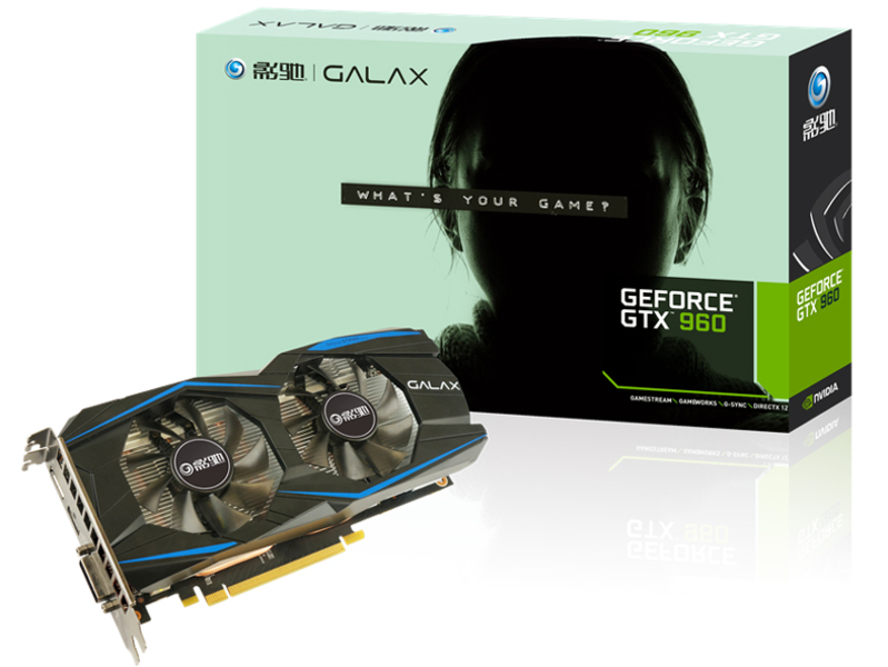 影驰GeForce GTX 960虎将