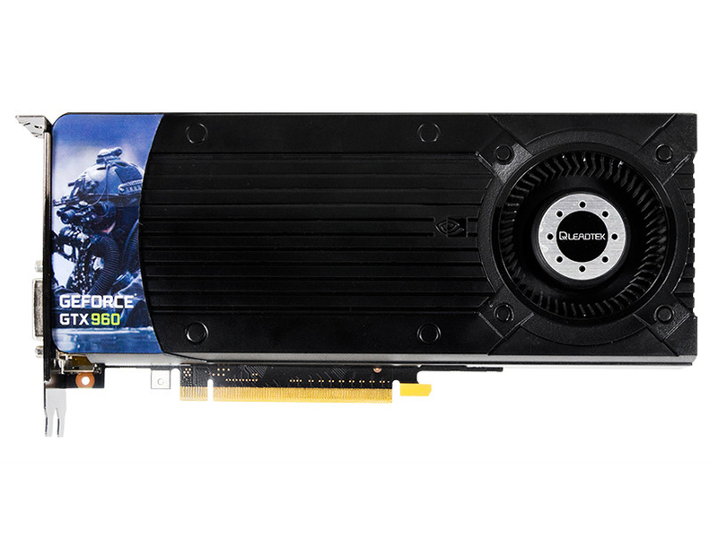 丽台GTX960 2G 公版正面