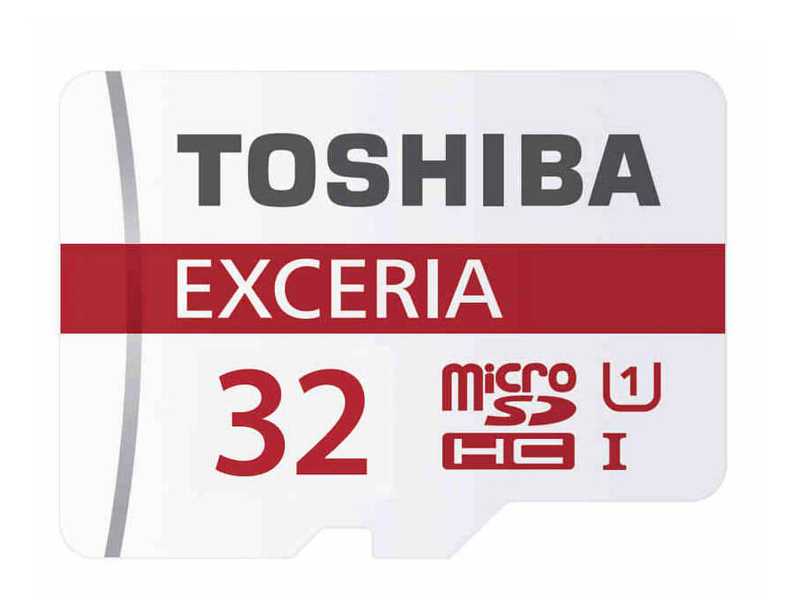 东芝极至瞬速EXCERIA microSDHC UHS-I卡 32GB红色 图1