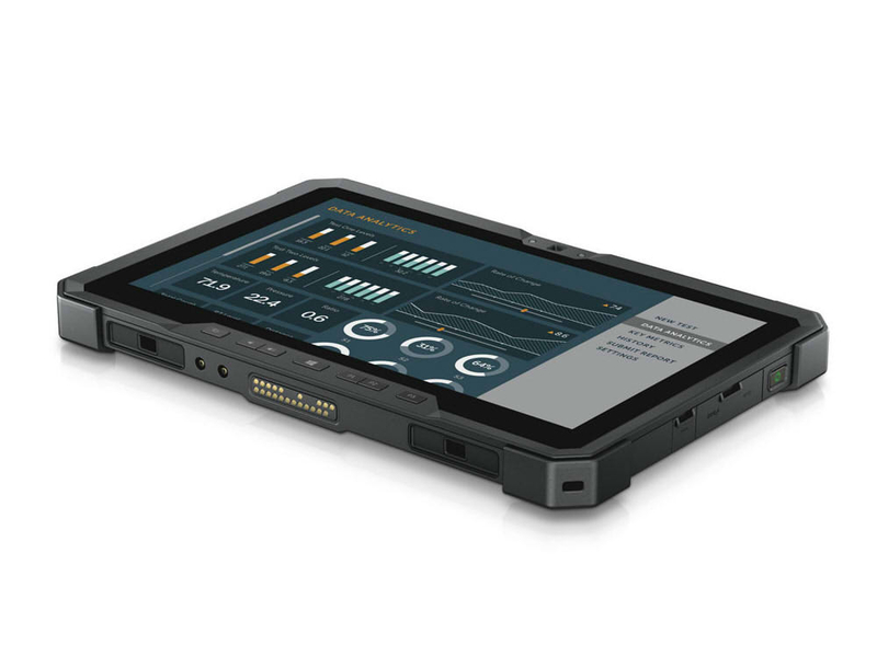 戴尔Latitude 12 Rugged Tablet斜视