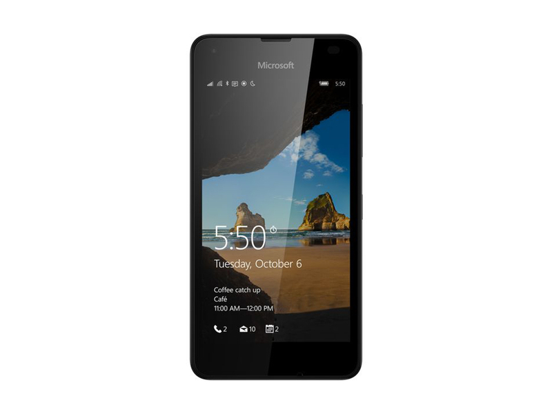微软Lumia 550 前视