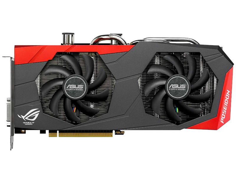 华硕POSEIDON 白金海神 GTX 980 Ti Platinum正面