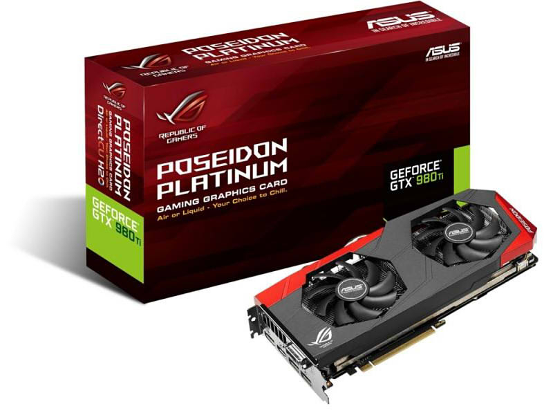 华硕POSEIDON 白金海神 GTX 980 Ti Platinum