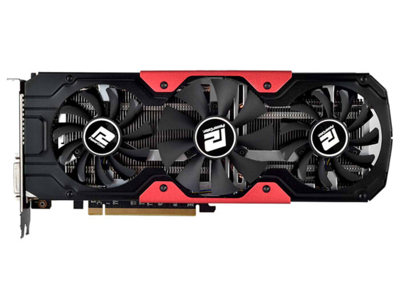 迪兰Devil R9 370X 2G正面